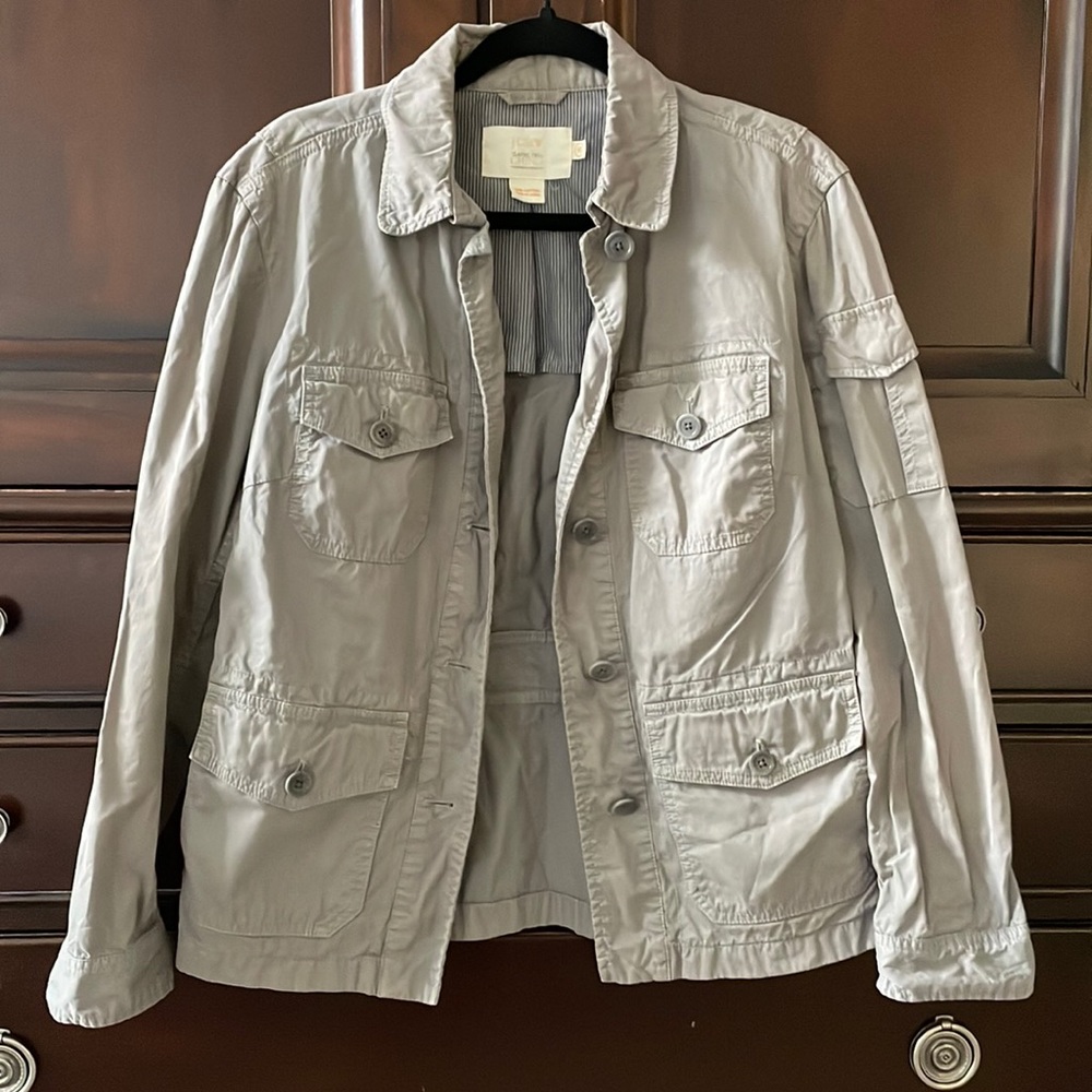 Jcrew classic twill Chino jackets, size small